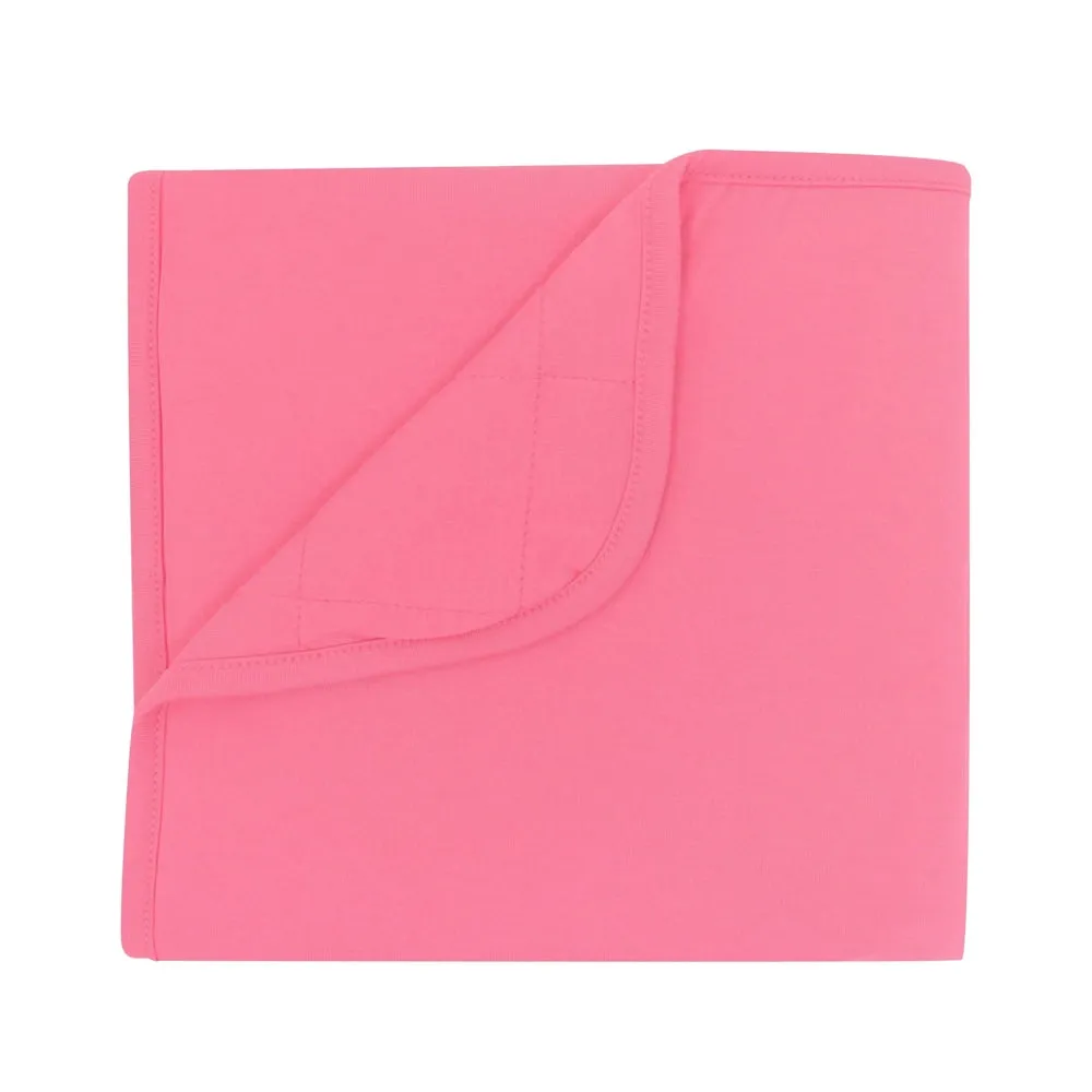 Kyte Baby Baby Blanket in Guava