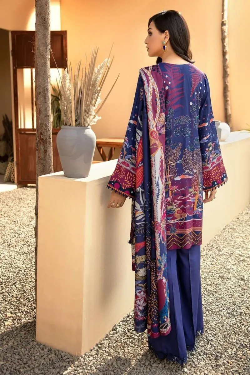 Ladies Un-Stitch VIRSA Linen Collection By Iris 02-Shahkaar