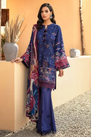 Ladies Un-Stitch VIRSA Linen Collection By Iris 02-Shahkaar