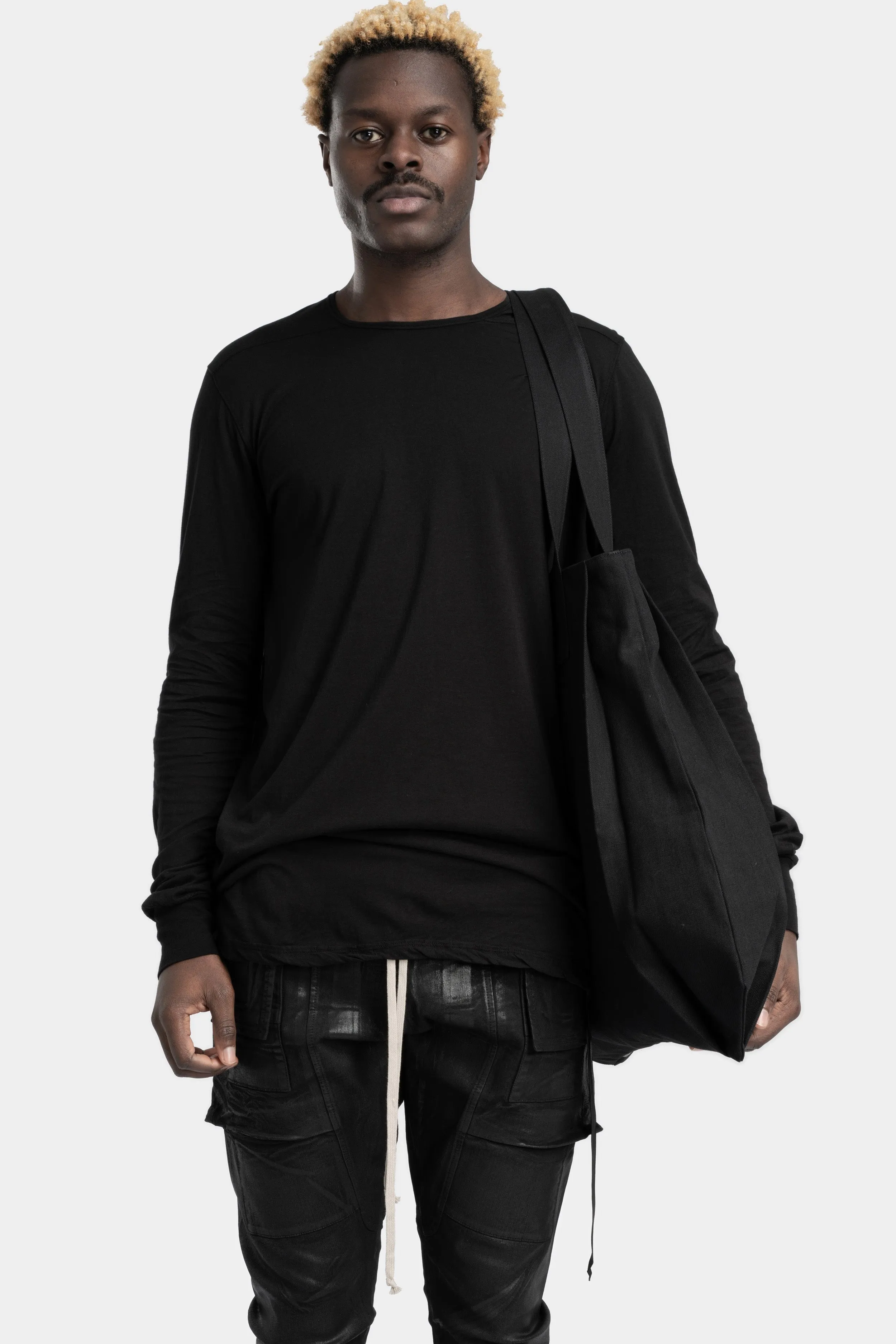 Large printed tote bag