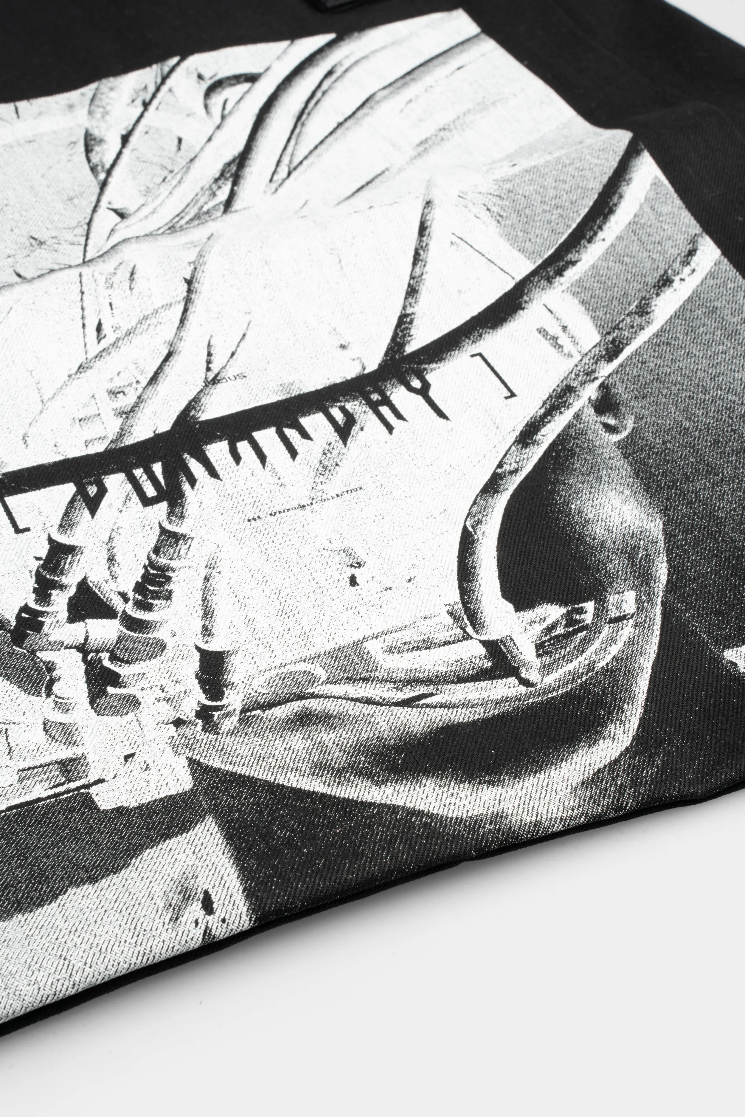 Large printed tote bag