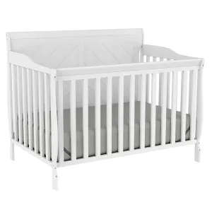 Lauren Convertible Crib, White