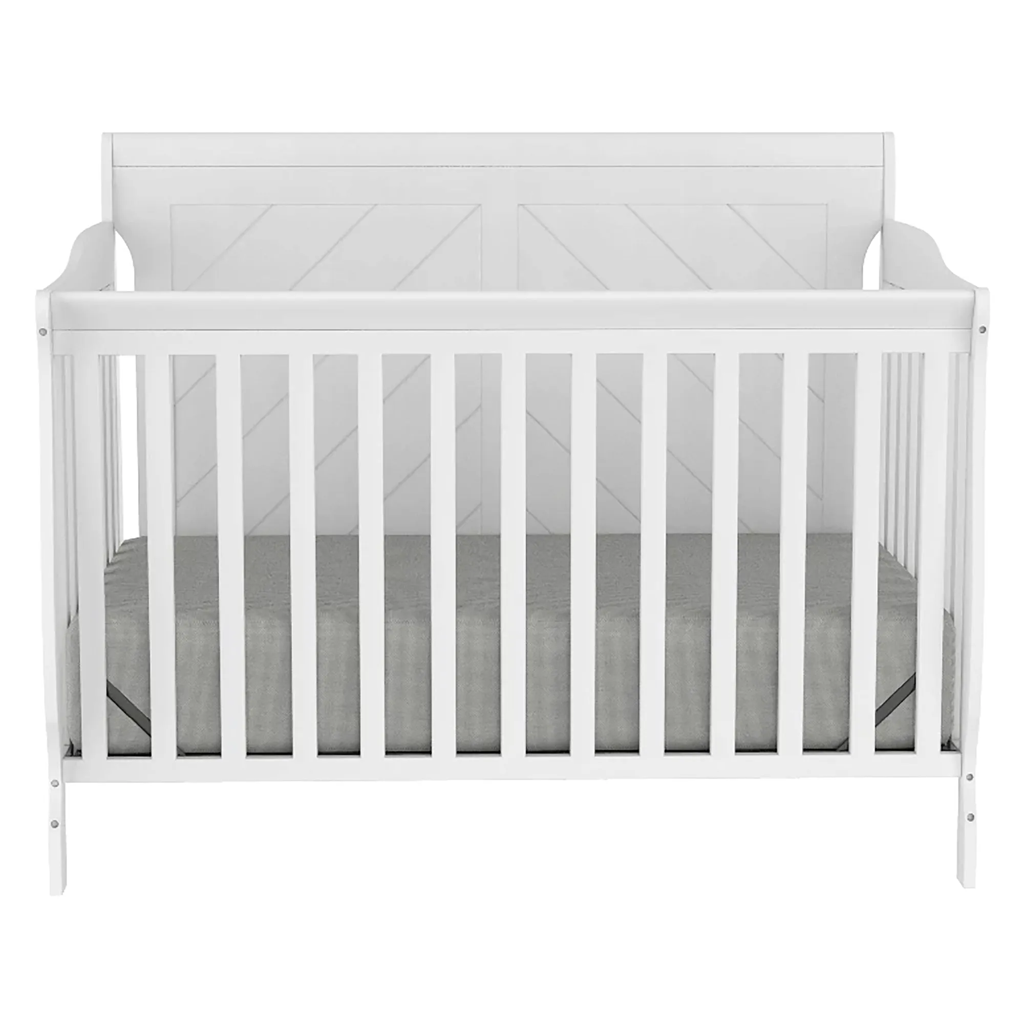 Lauren Convertible Crib, White