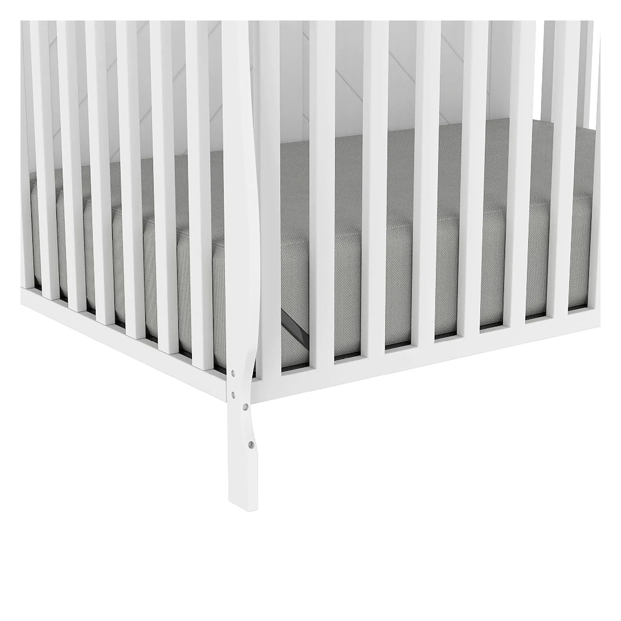 Lauren Convertible Crib, White