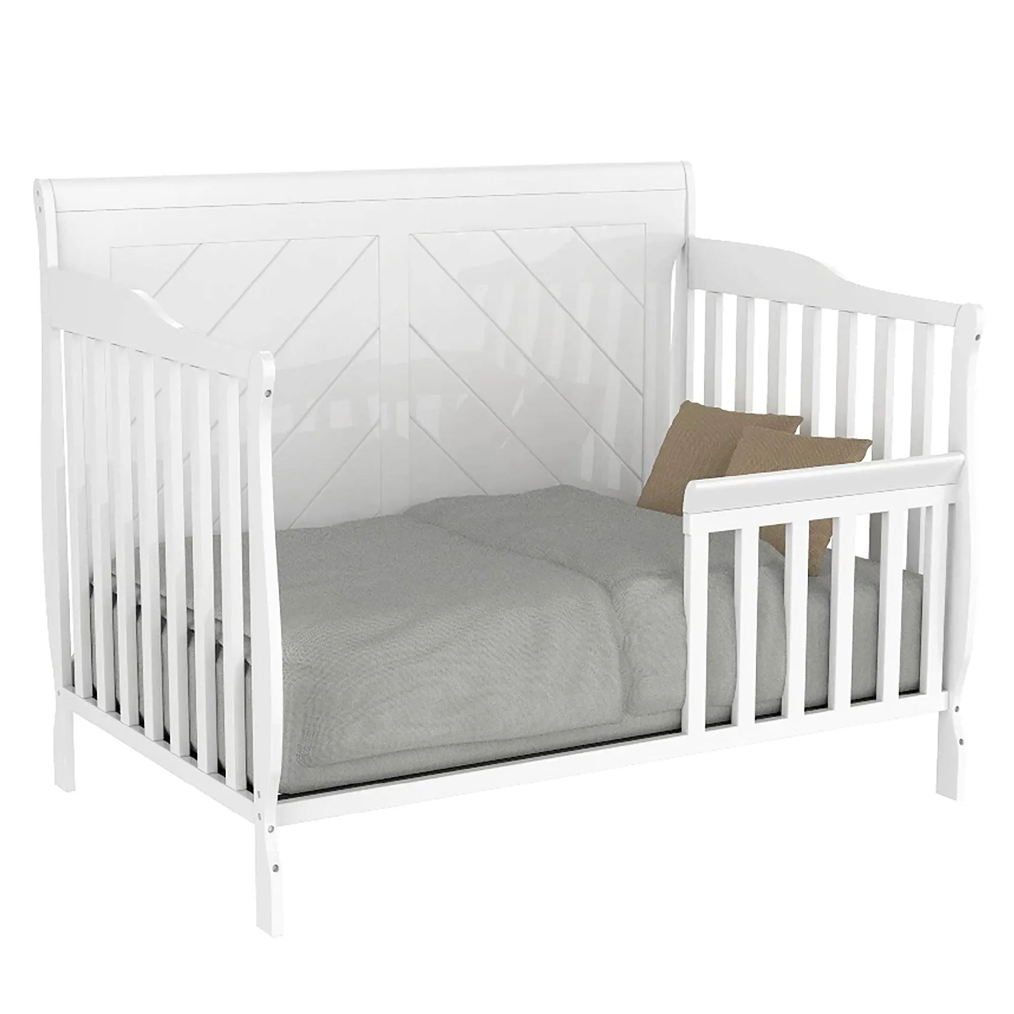 Lauren Convertible Crib, White