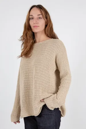Lauren Manoogian Basket Pullover In Jute