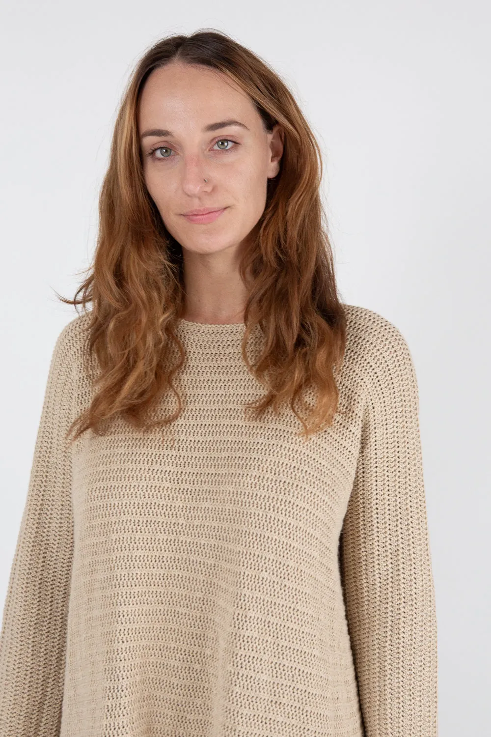 Lauren Manoogian Basket Pullover In Jute