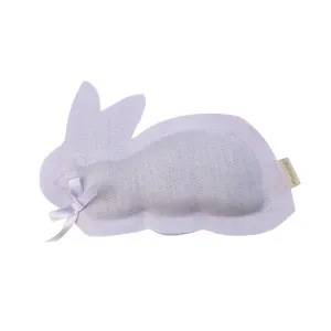 Lavender Bunny Sachet Purple linen