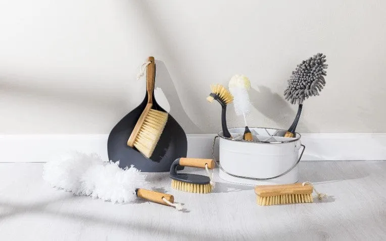 Legend Bamboo Brush & Dustpan Set