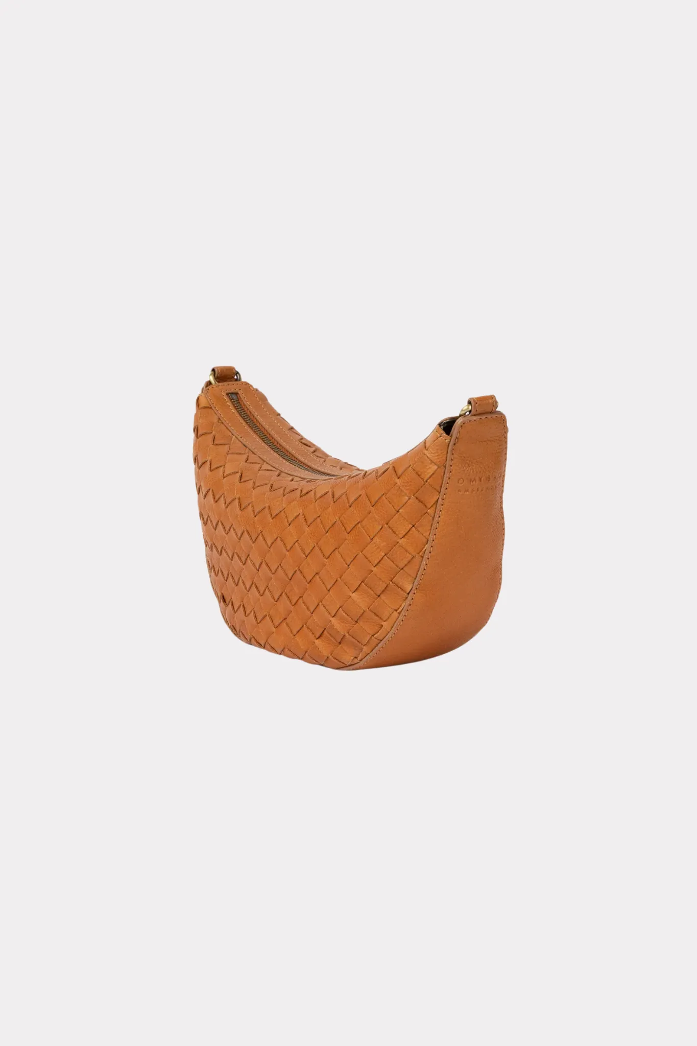 LEO BAG - WILD OAK WOVEN SOFT GRAIN LEATHER