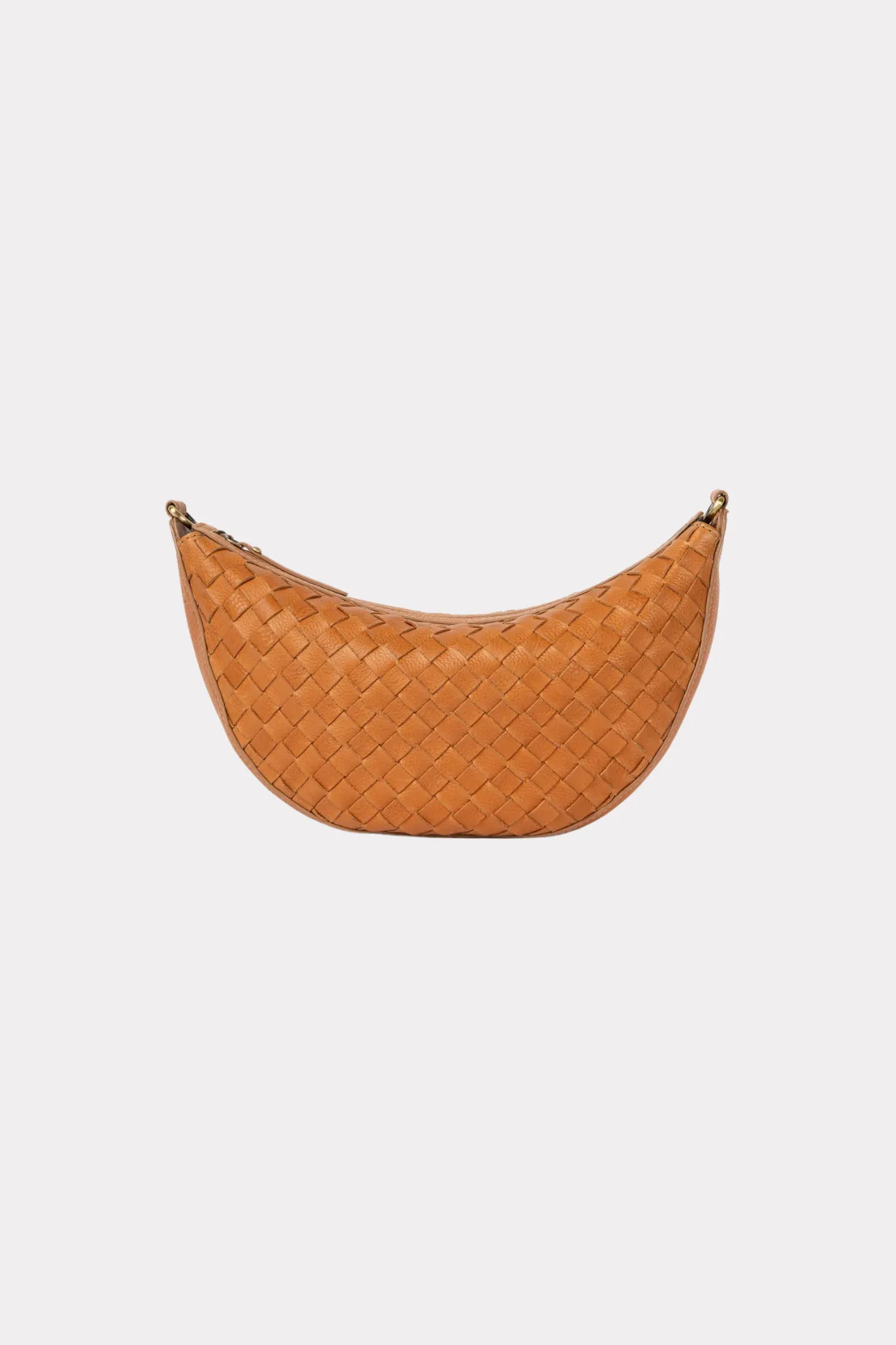 LEO BAG - WILD OAK WOVEN SOFT GRAIN LEATHER