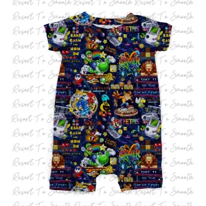 LEVEL UP MASHUP Shortie Zippy Bamboo