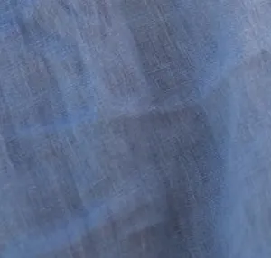 Lightweight Linen Scarf in Dusk Blue
