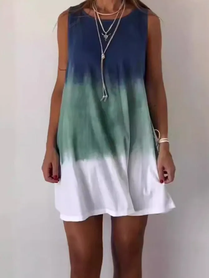 Liliana | Casual Gradient Dress