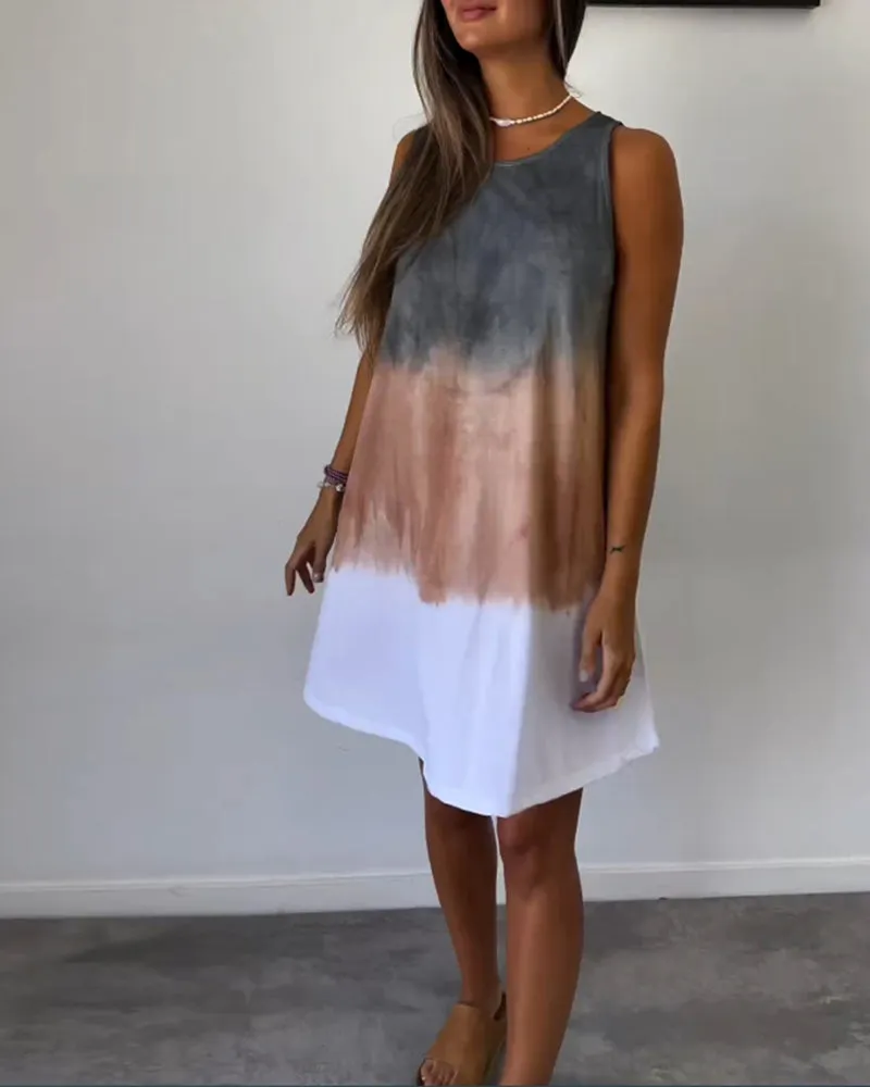 Liliana | Casual Gradient Dress