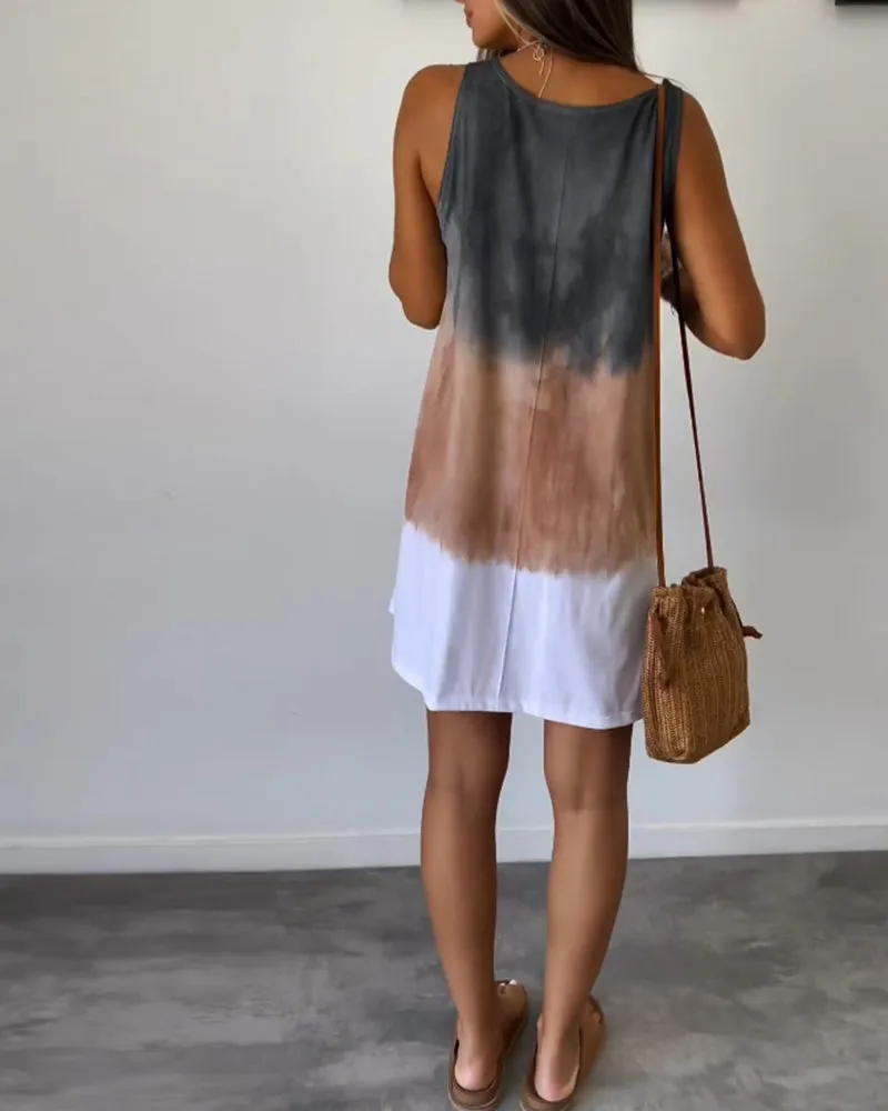 Liliana | Casual Gradient Dress