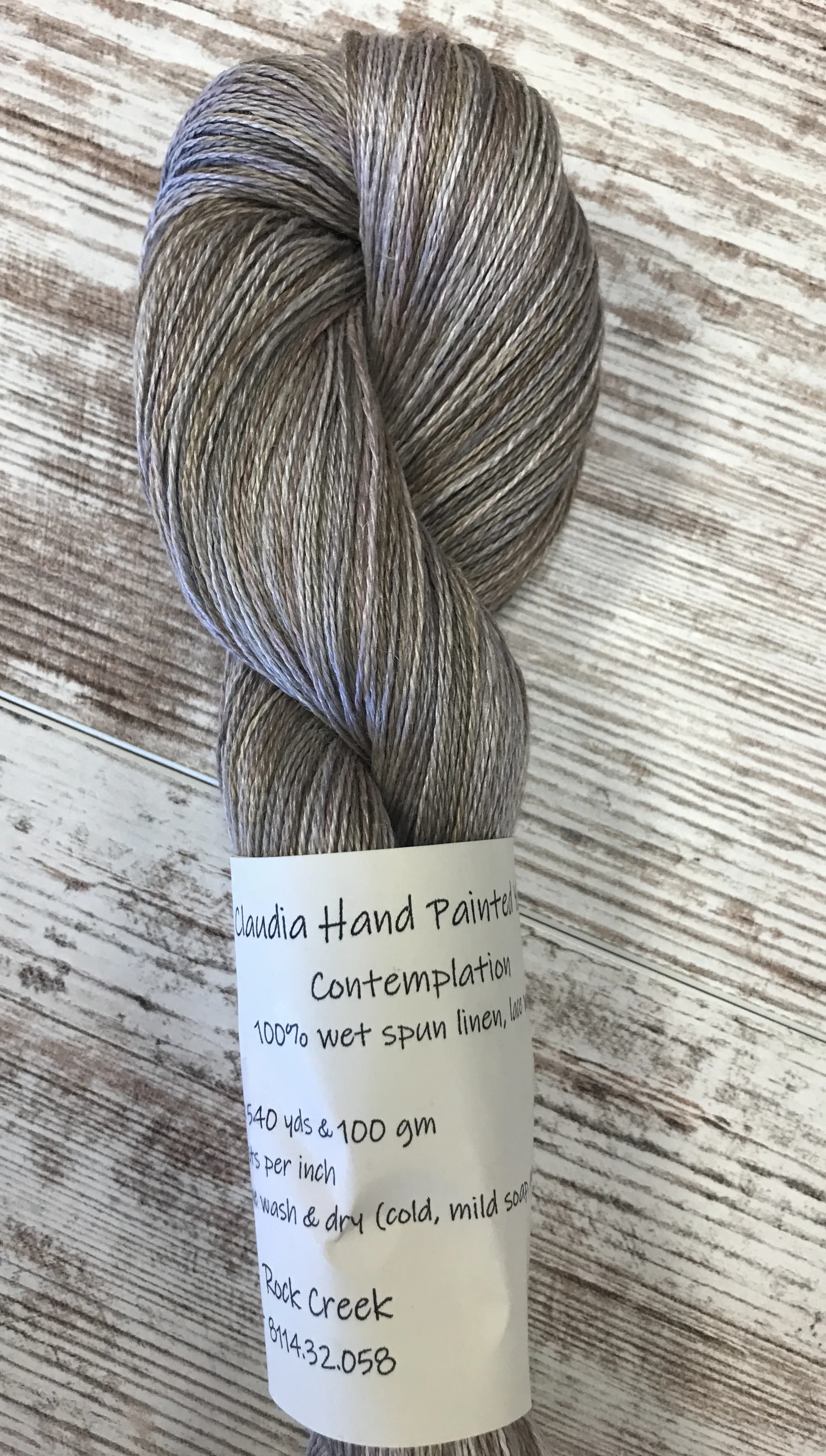 Linen -  14/2 Contemplation Hand Dyed
