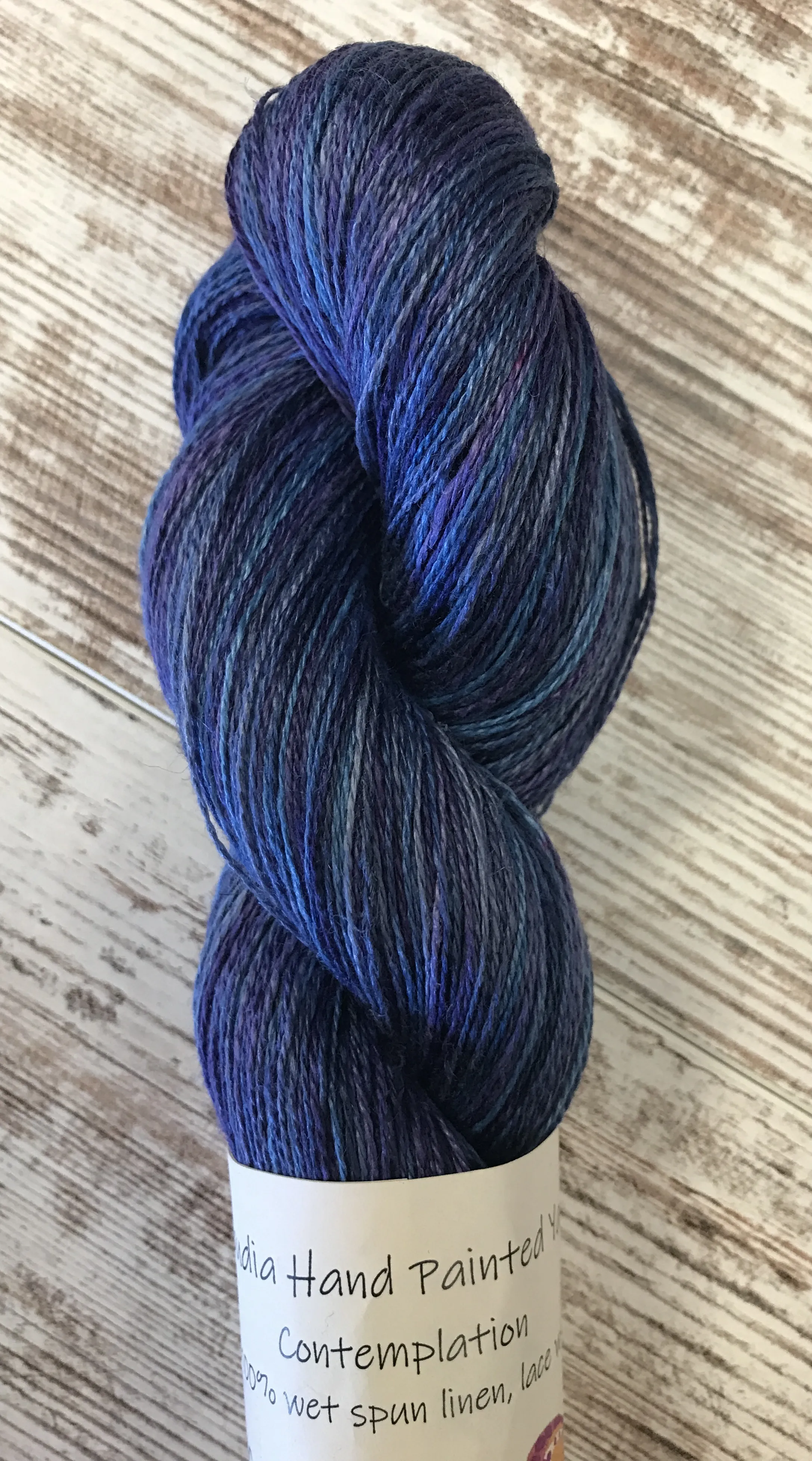 Linen -  14/2 Contemplation Hand Dyed