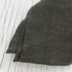 Linen Bandana, Knapsack Brown