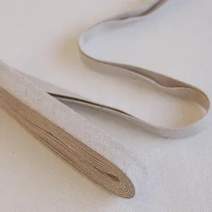 Linen Bias Tape - Natural 1/2"