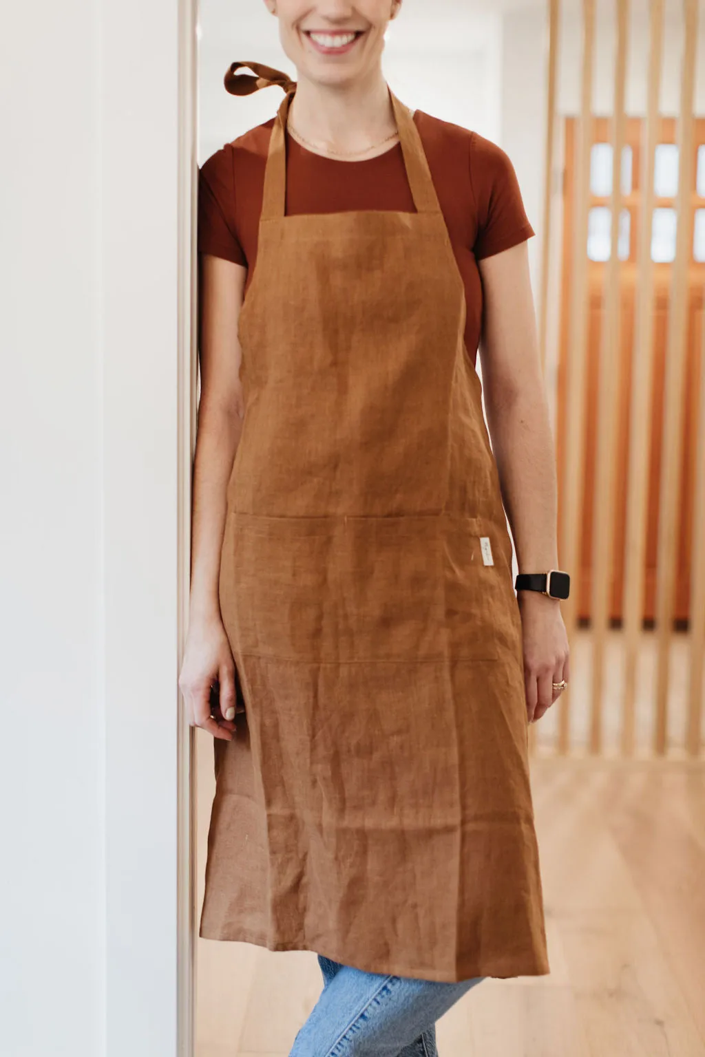Linen Bib Apron