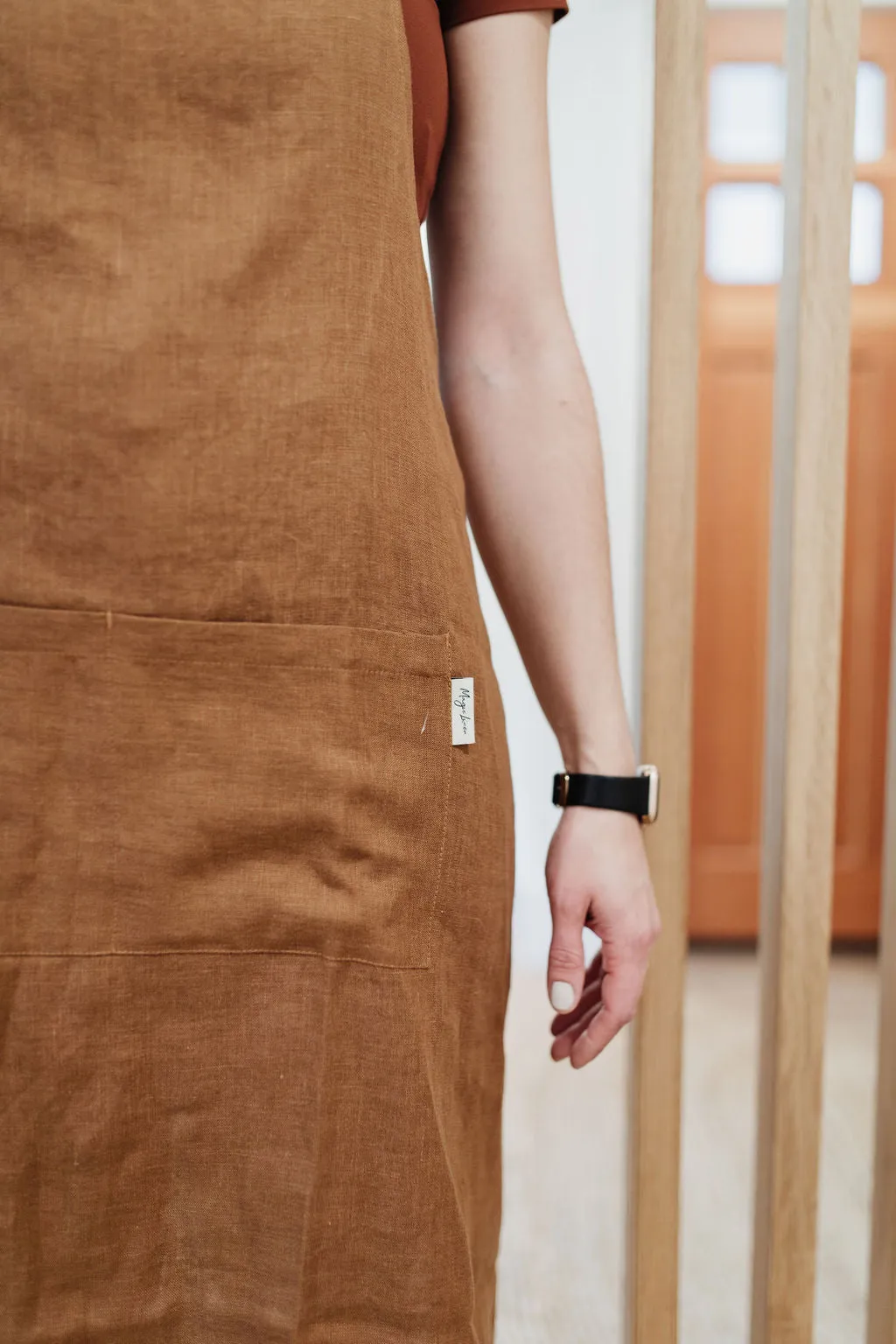 Linen Bib Apron