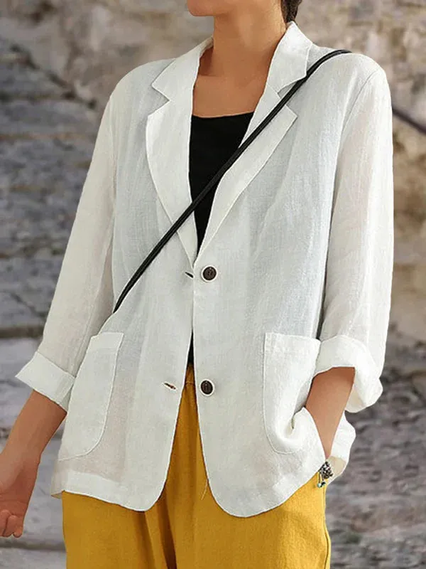 Linen Blazer | Lightweight & Breathable | Timeless Design