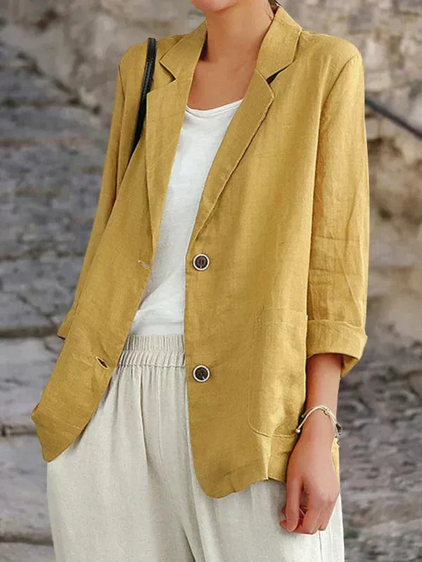 Linen Blazer | Lightweight & Breathable | Timeless Design