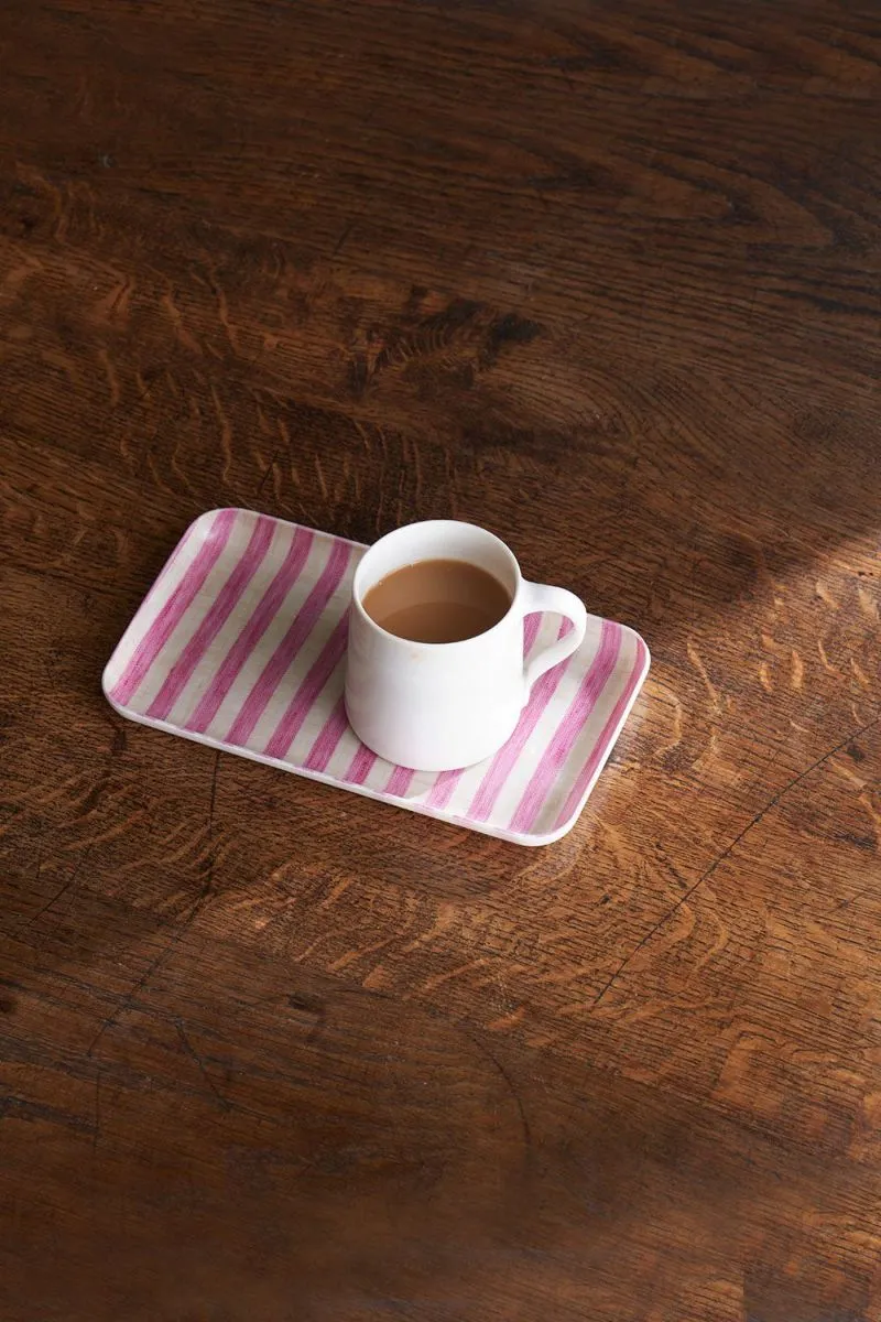 Linen Coated Tray Michele
