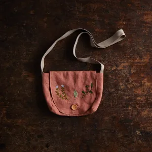 Linen Forager Bag - Rose Dust