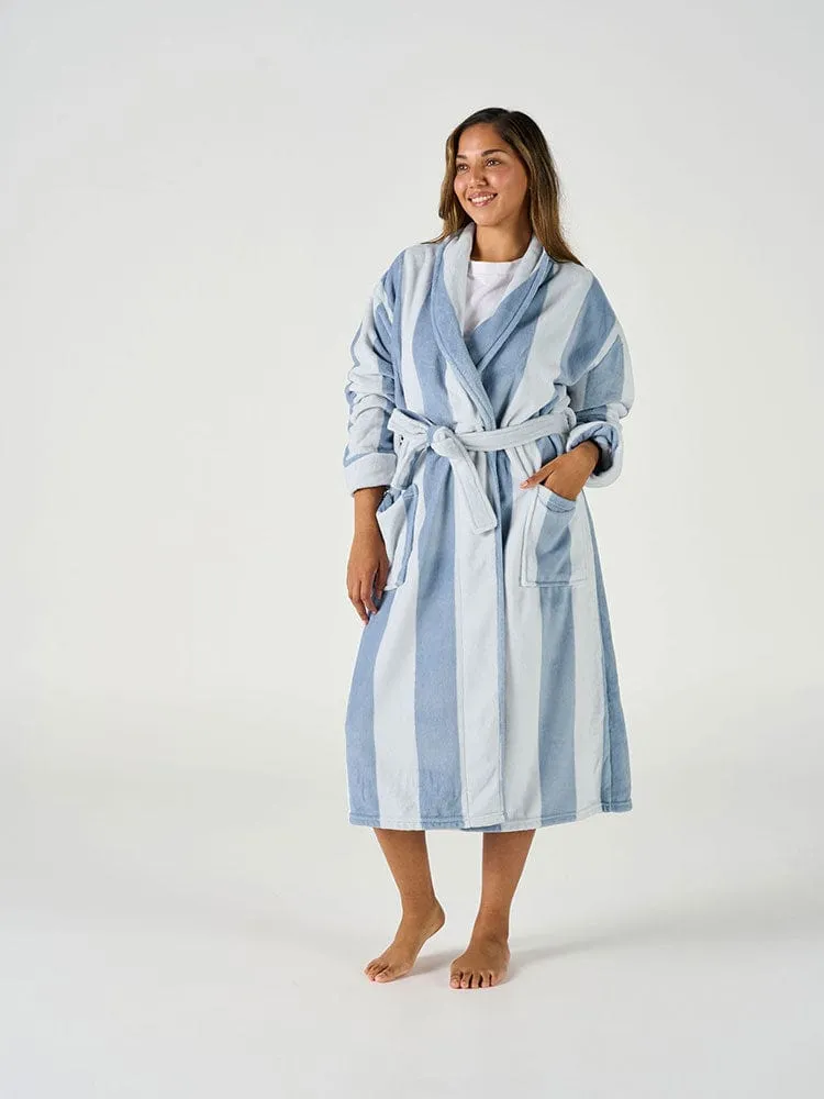 Linen House Cornflower Bathrobe Ocean City