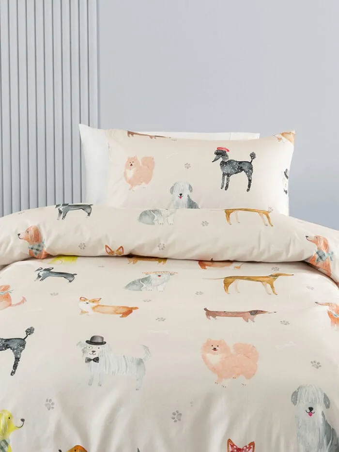 Linen House Dog Dreams Duvet Cover Set