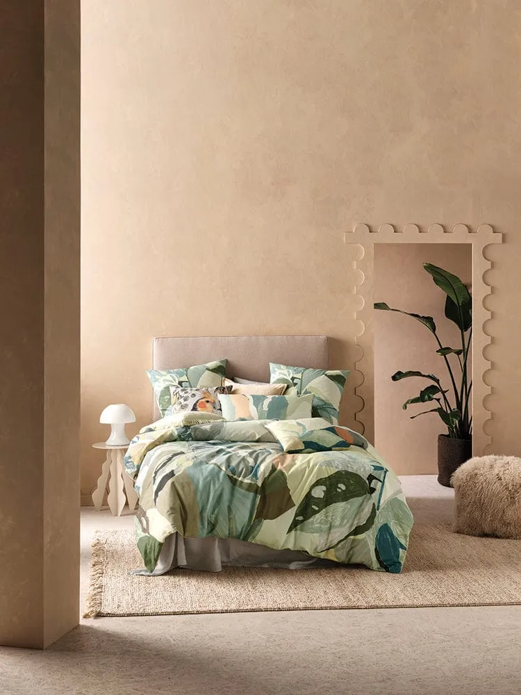 Linen House Green Herb Foresta Duvet Cover Set
