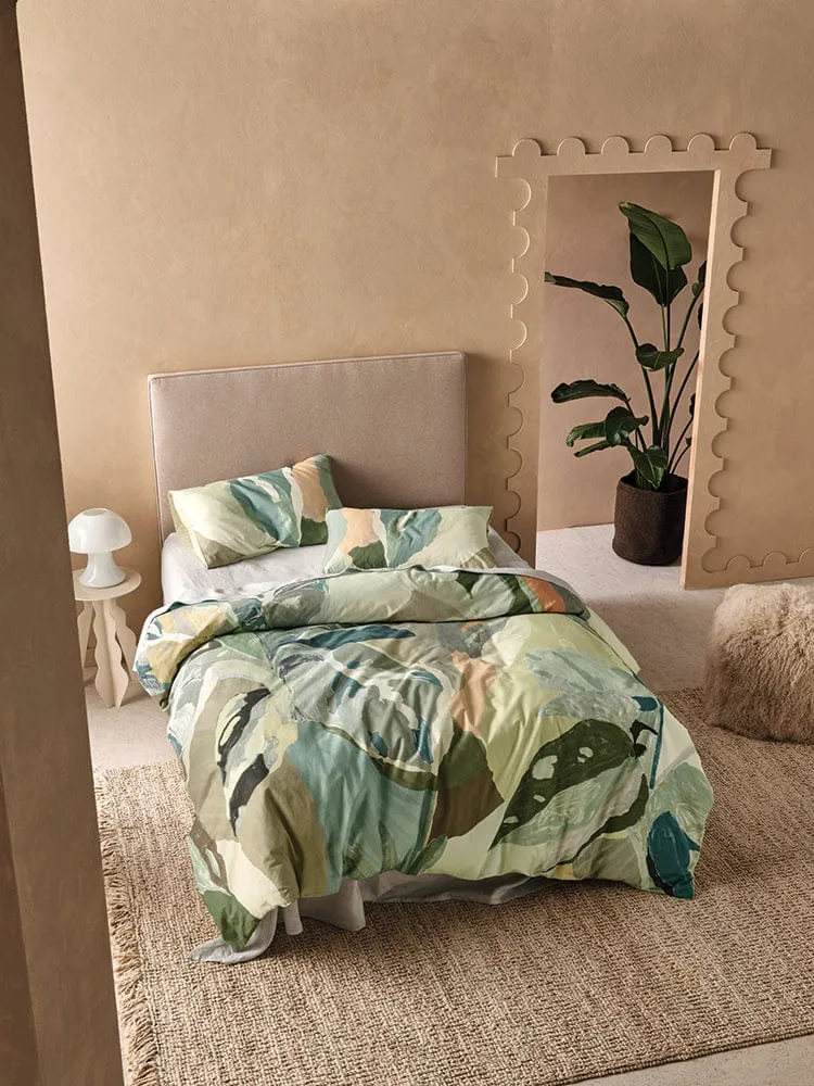 Linen House Green Herb Foresta Duvet Cover Set
