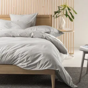 Linen House Grey Alexandra Duvet Cover Set