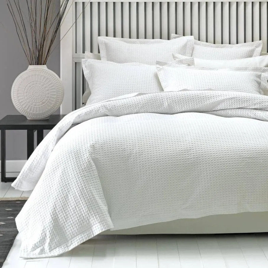 Linen House Henderson White Duvet Cover Set