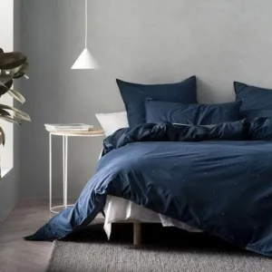 Linen House Indigo Alexander Duvet Cover Set
