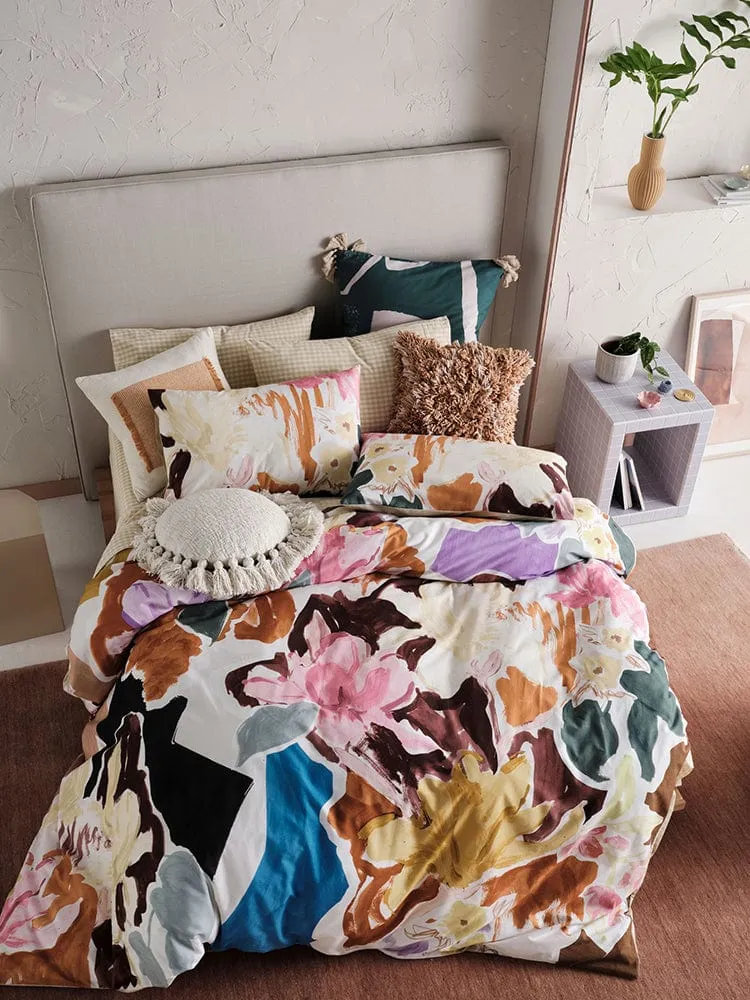 Linen House Multi Raphaela Duvet Cover Set