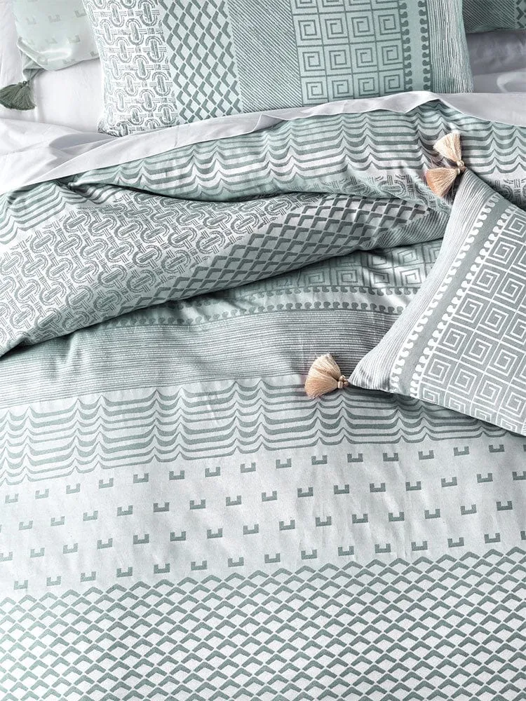 Linen House Petrol Cinzia Duvet Cover Set
