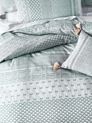 Linen House Petrol Cinzia Duvet Cover Set