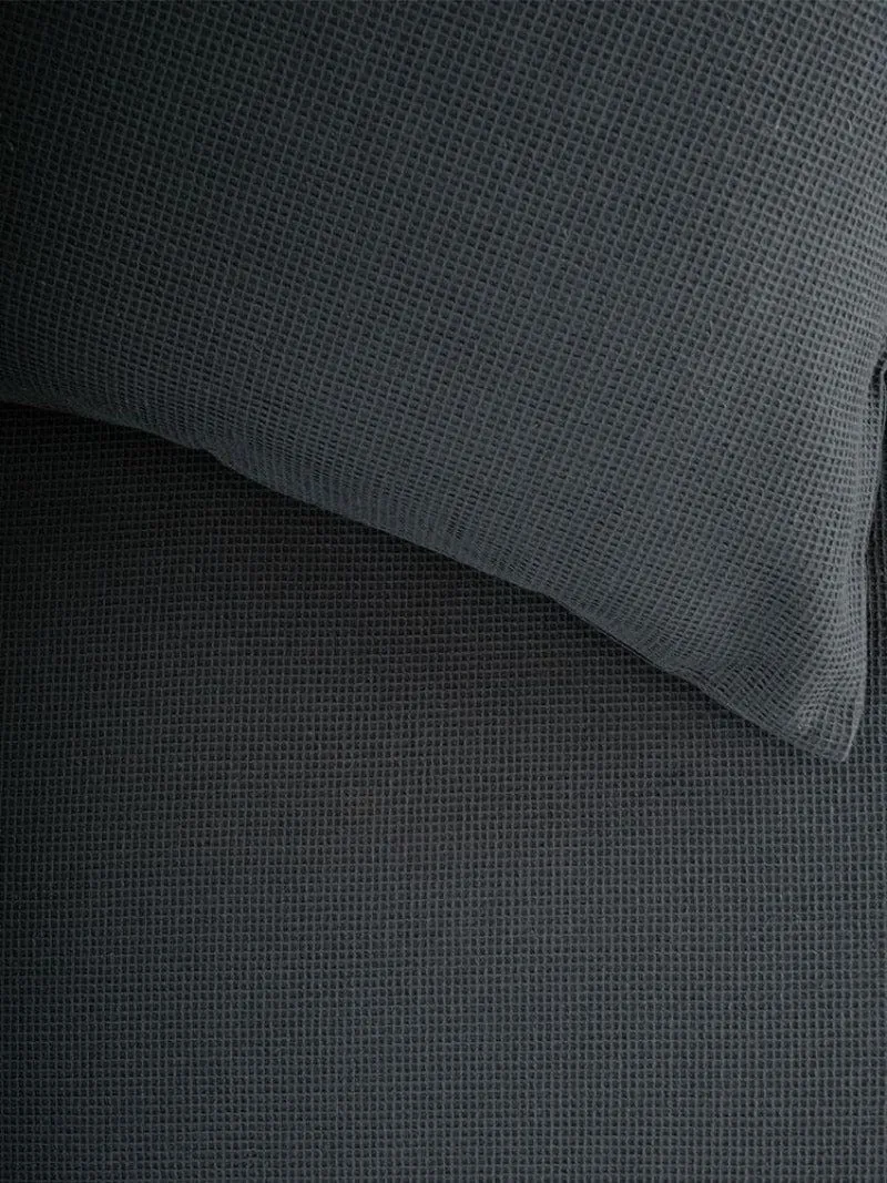 Linen House Providence Charcoal Duvet Cover Set