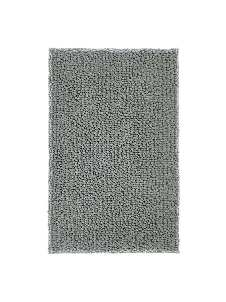 Linen House Reed Toggle Grey Bath Mat