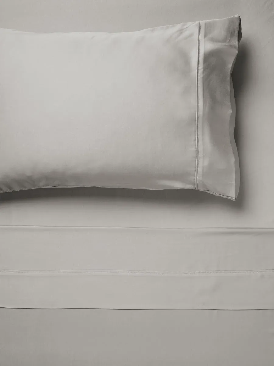 LINEN HOUSE TENCEL SHEET SET - SILVER
