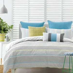 Linen House Yellow Carven Duvet Cover Set