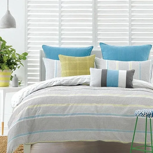 Linen House Yellow Carven Duvet Cover Set