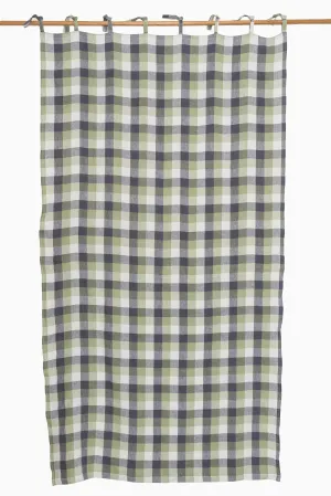 Linen Lane Curtain-Green