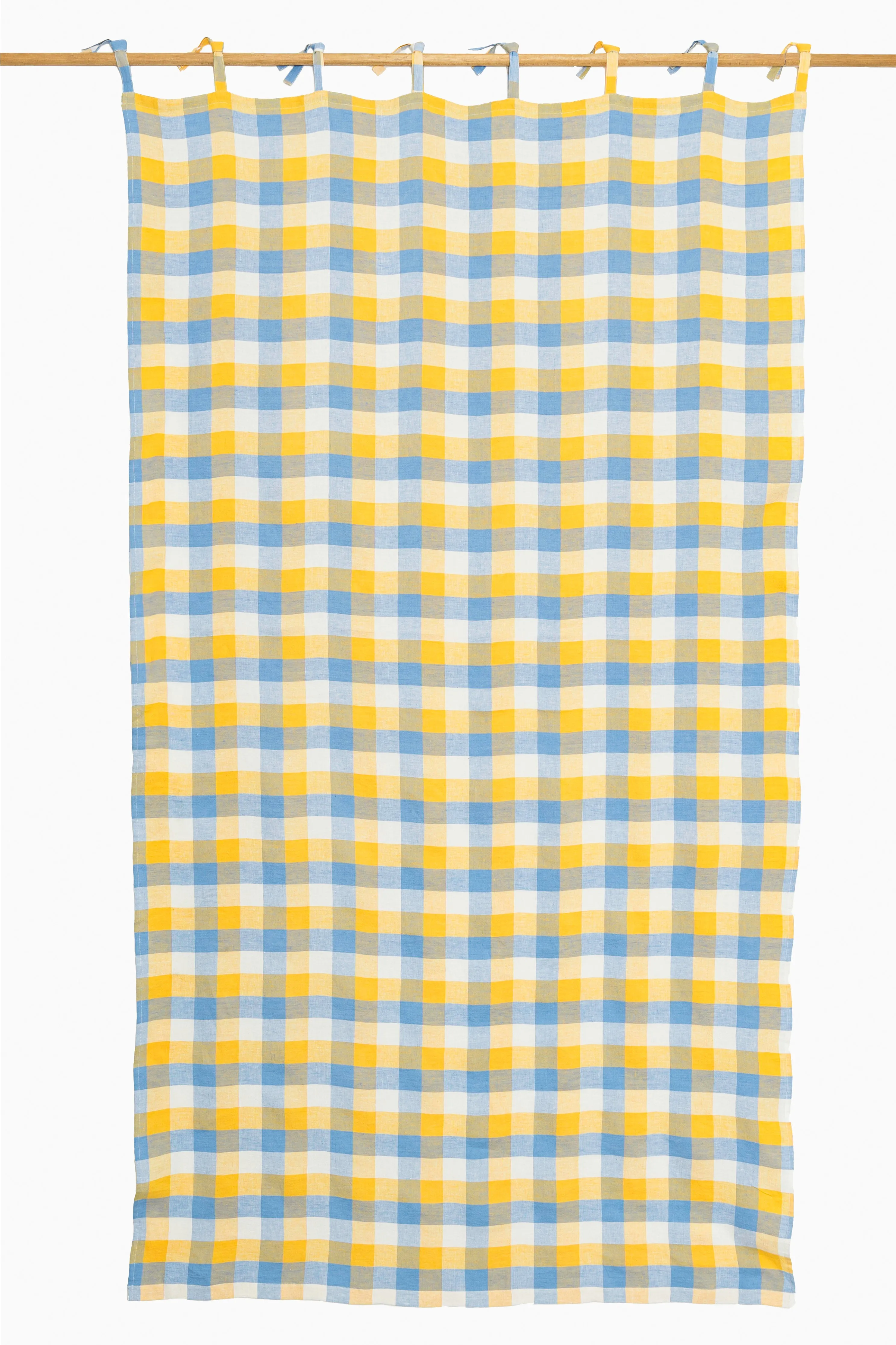 Linen Lane Curtain-Green