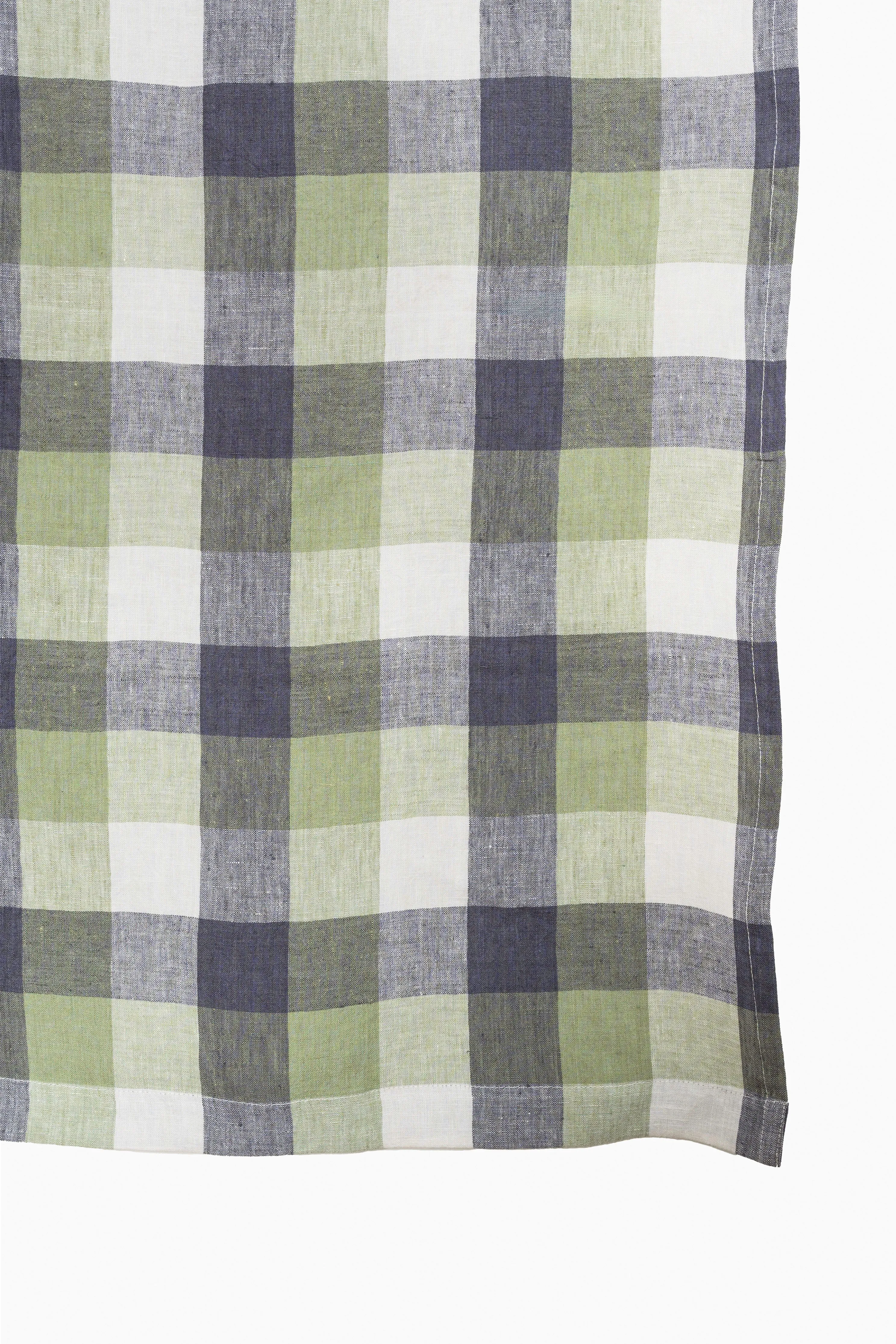 Linen Lane Curtain-Green