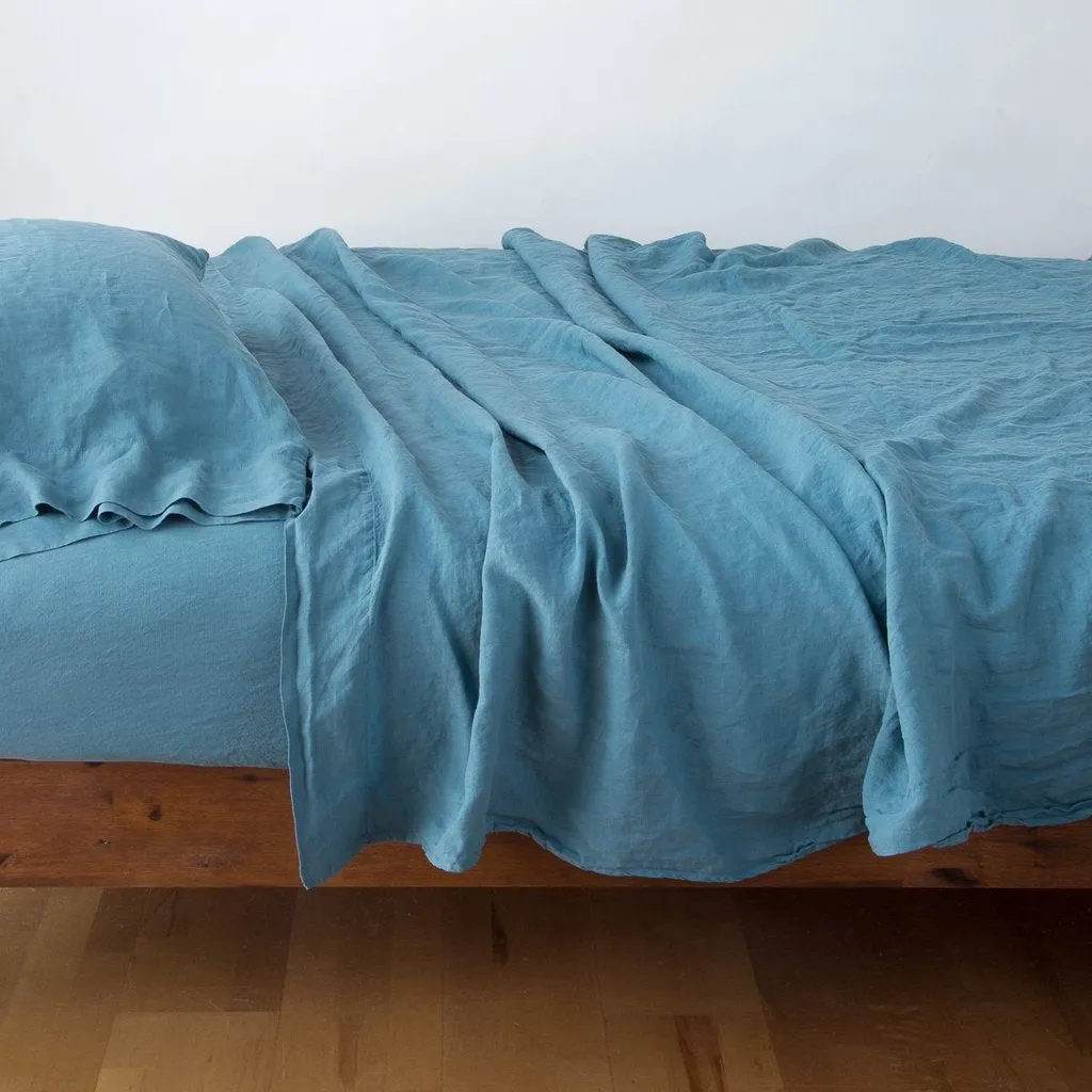 Linen Pillowcase - Cenote - King