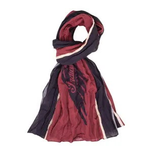 Linen Scarf with Headress Logo, Multicolor - OneSize
